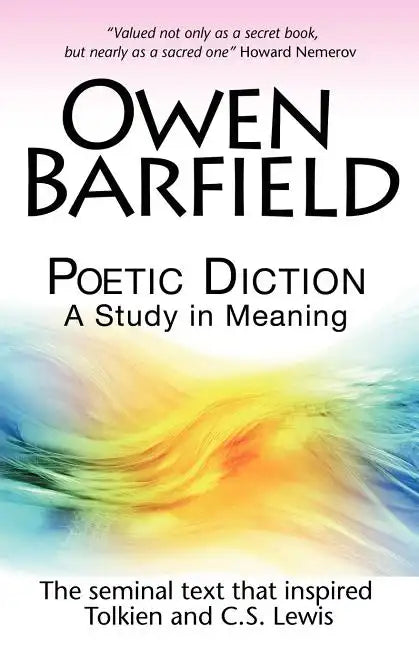 Poetic Diction: A Study in Meaning - Paperback