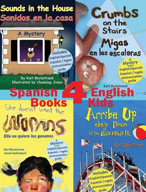 4 Spanish-English Books for Kids - 4 libros bilingües para niños: With pronunciation guide - Hardcover