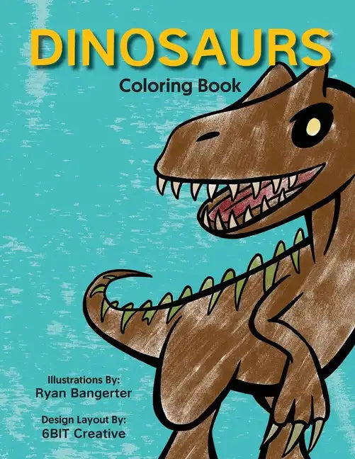 Dinosaurs - Coloring Book - Paperback