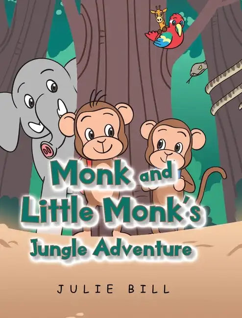 Monk and Little Monk's Jungle Adventure - Hardcover