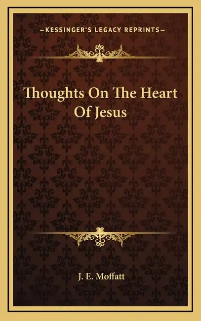 Thoughts on the Heart of Jesus - Hardcover