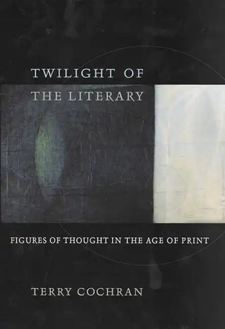 Twilight of the Literary: Figures of Thought in the Age of Print - Paperback