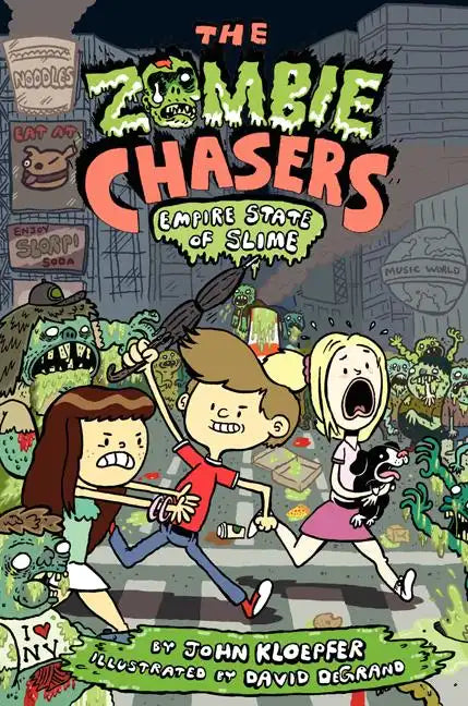 The Zombie Chasers #4: Empire State of Slime - Paperback
