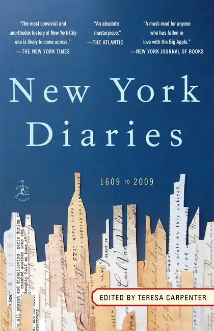 New York Diaries: 1609 to 2009 - Paperback