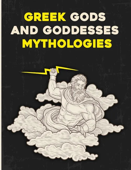Greek Gods and Goddesses Mythologies: Large Print Word Search and Intricate Mazes Activity with Easy to Medium and Extreme Sudoku Puzzles for Adult An - Paperback