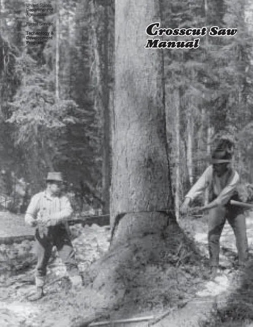 Crosscut Saw Manual - Paperback