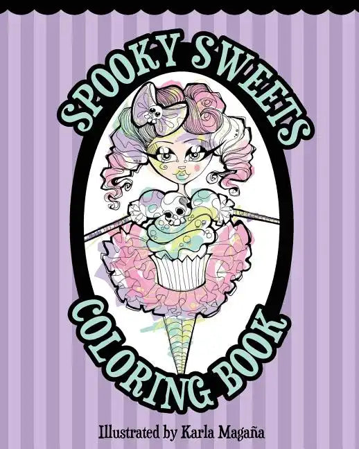 Spooky Sweets Coloring Book - Paperback
