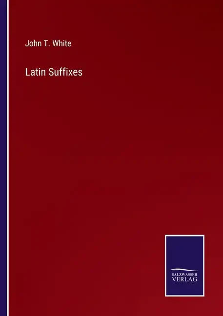 Latin Suffixes - Paperback