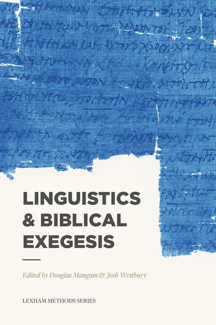 Linguistics & Biblical Exegesis - Paperback
