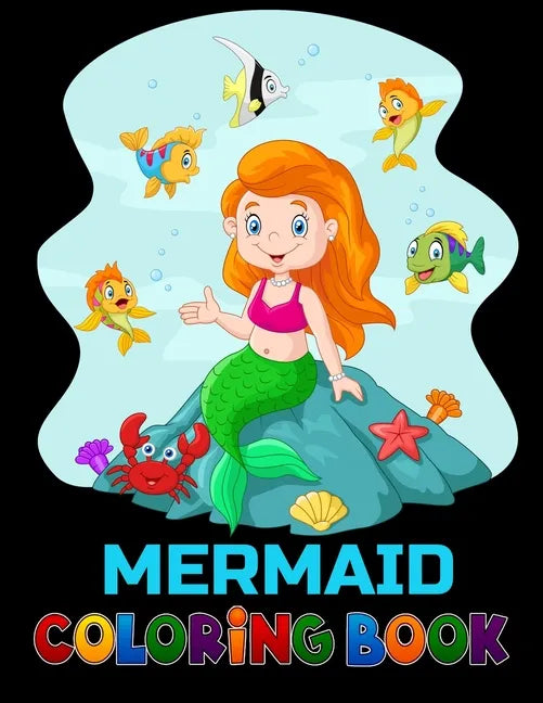 Mermaid coloring book: 50 pictures for Kids to colour - Paperback