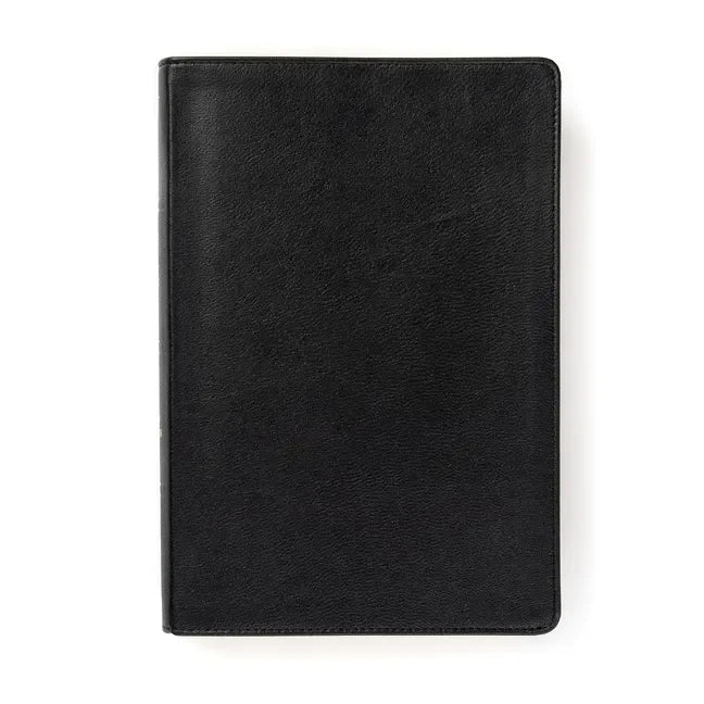 KJV Pastor's Bible, Black Genuine Leather - Leather