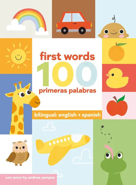 100 First Words + Primeras Palabras - Board Book