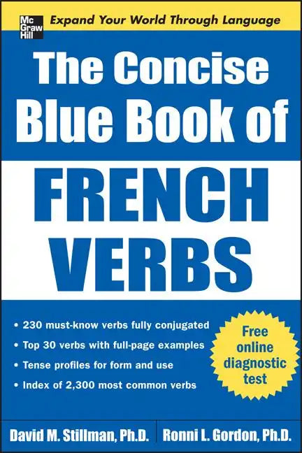 The Concise Blue Book of French Verbs - Paperback