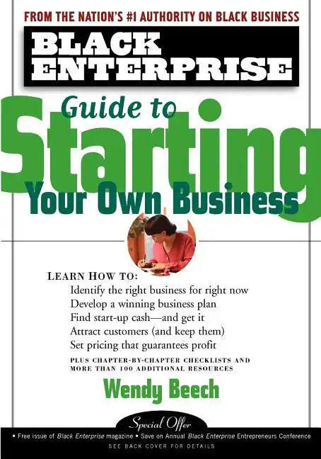 Black Enterprise Guide to Starting Your Own Business - Paperback