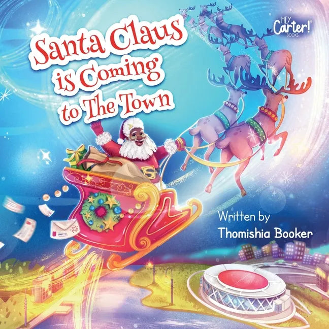 Santa Claus is Coming to The Town: A Fun Christmas Book for Kids - Paperback