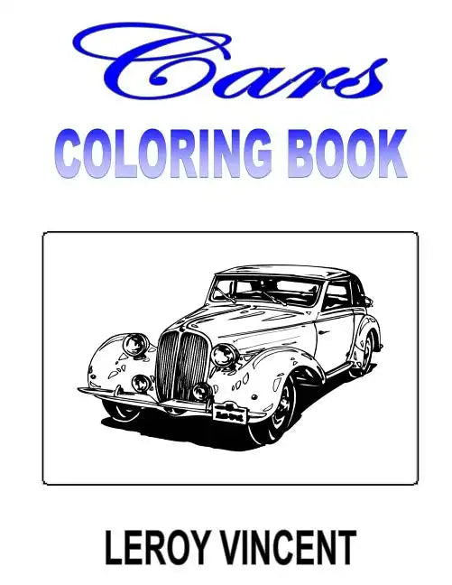 Cars Coloring Book - Paperback