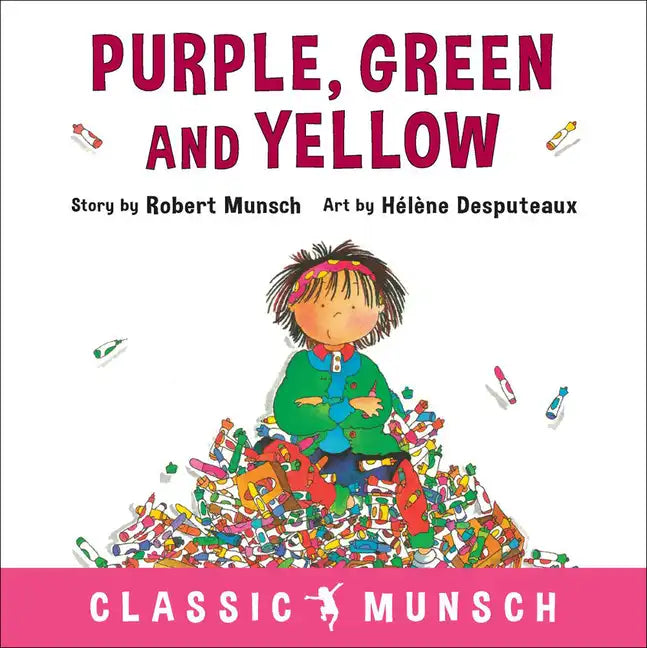 Purple, Green and Yellow - Hardcover