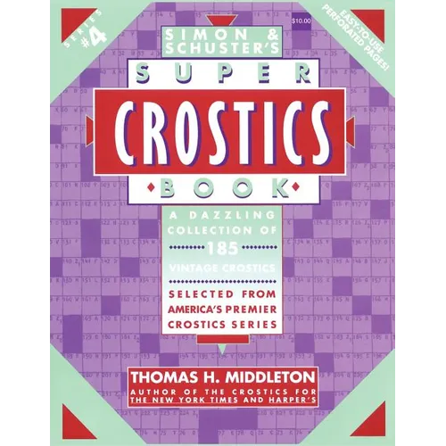 Simon & Schusters Super Crostics # 4 - Paperback