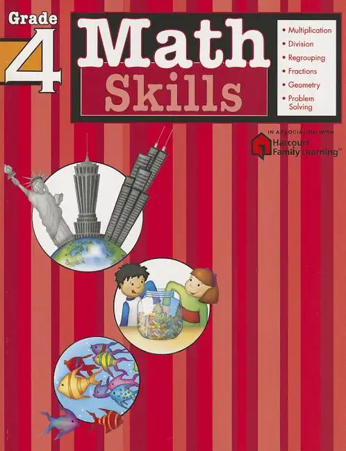 Math Skills, Grade 4 - Paperback