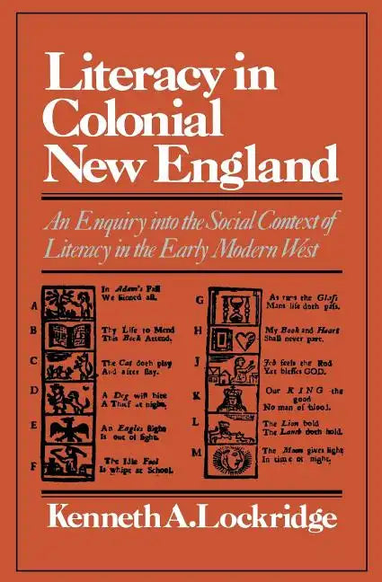 Literacy in Colonial New England - Paperback