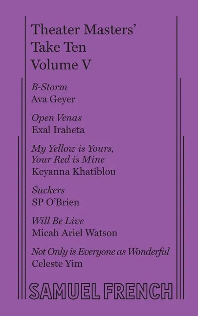 Theater Masters' Take Ten Vol. 5 - Paperback
