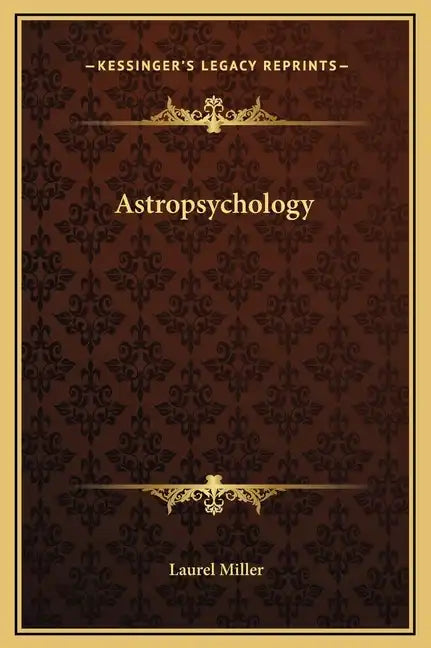 Astropsychology - Hardcover