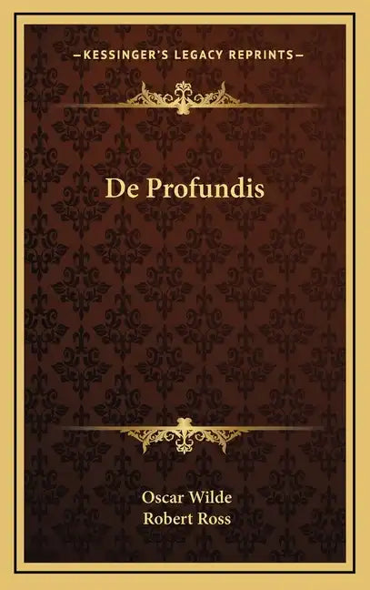de Profundis - Hardcover