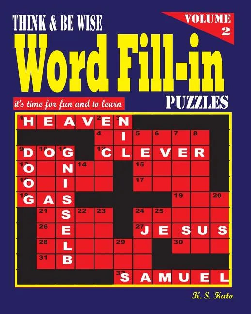 Think & be Wise Word Fill Ins, Vol. 2 - Paperback
