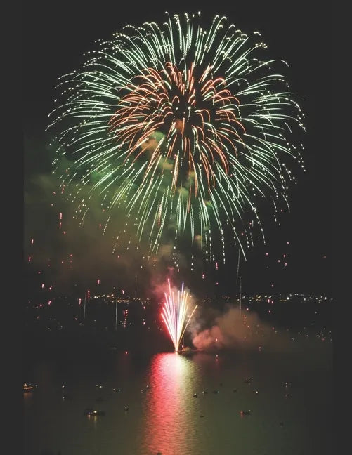 4th of July Fireworks Lake Tahoe - Paperback
