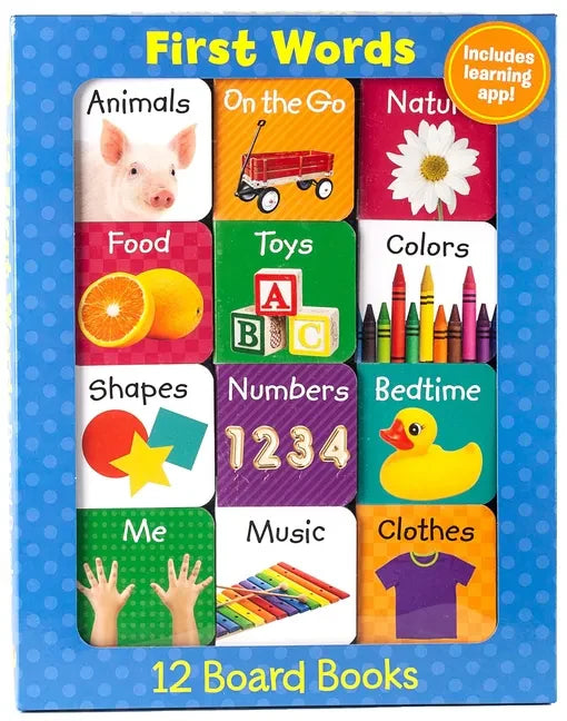 First Words (12 Board Book Set) - Board Book