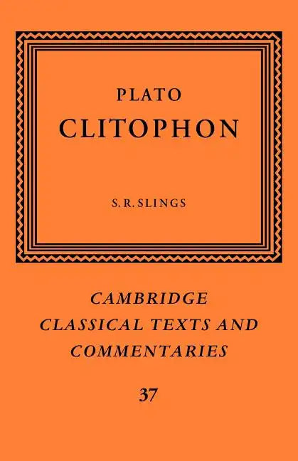 Plato: Clitophon - Paperback