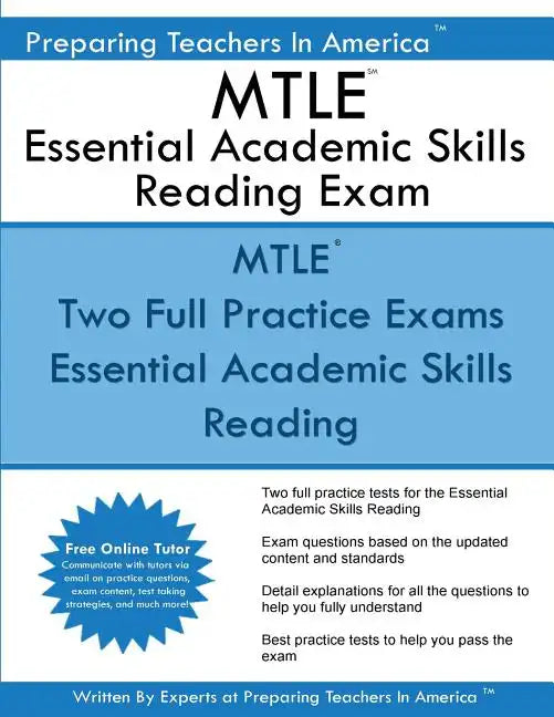 MTLE Essential Academic Skills Reading Exam: MTLE NES 001 Essential Academic Skills Reading - Paperback