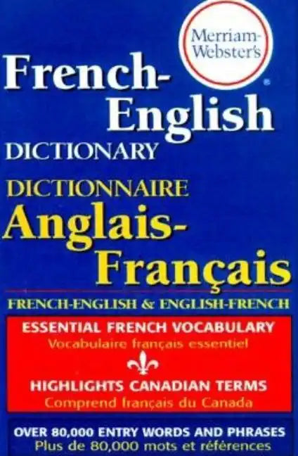 Merriam-Webster's French-English Dictionary - Paperback