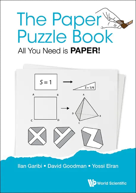 The Paper Puzzle Book: All You Need is Paper! - Paperback
