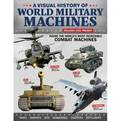 A Visual History of World Military Machines: Inside the World's Most Incredible Combat Machines - Paperback