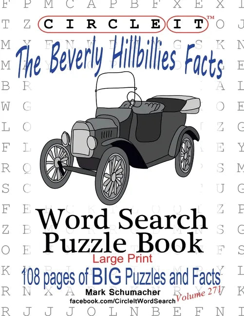 Circle It, The Beverly Hillbillies Facts, Word Search, Puzzle Book - Paperback