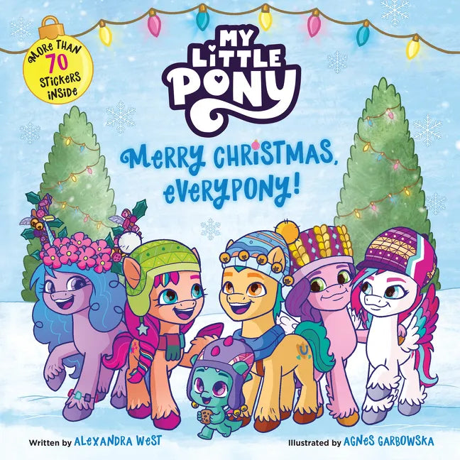 My Little Pony: Merry Christmas, Everypony!: Includes More Than 50 Stickers! a Christmas Holiday Book for Kids - Paperback