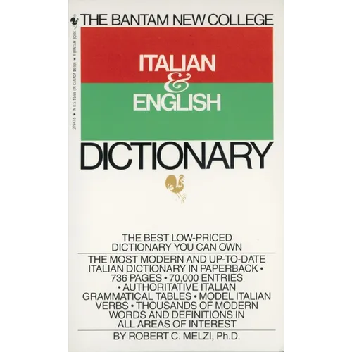 The Bantam New College Italian & English Dictionary - Paperback
