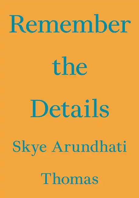 Remember the Details - Paperback