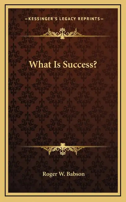 What Is Success? - Hardcover