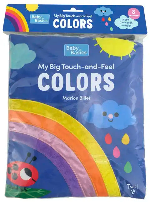 Baby Basics: Colors Cloth Book - Fabric