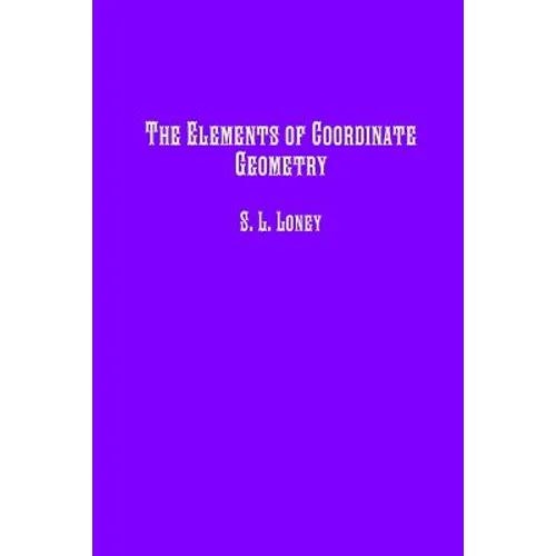 The Elements of Coordinate Geometry - Paperback