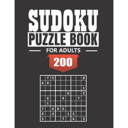 Sudoku Puzzle Book for Adults: 200 Easy to Insane Sudoku Puzzles with Solutions paperback game suduko puzzle books for adults large print sudoko puzz - Paperback