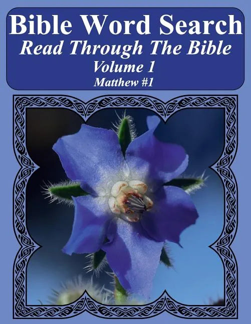 Bible Word Search Read Through The Bible Volume 1: Matthew #1 Extra Large Print - Paperback