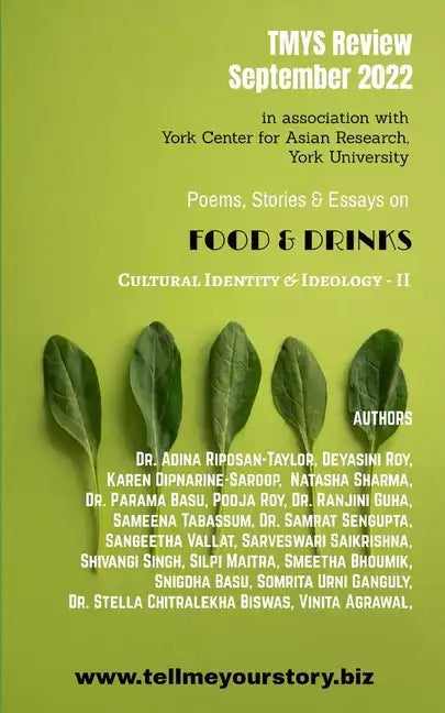 TMYS REVIEW September 2022: Food and Drinks - Paperback