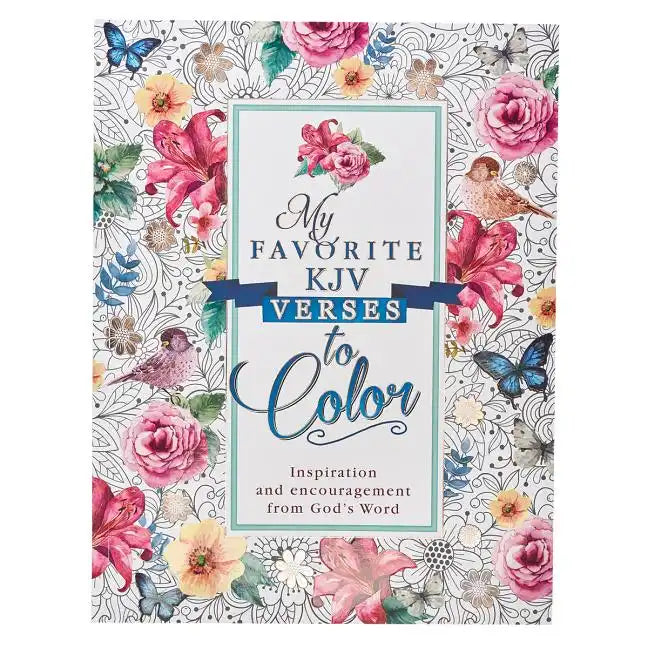 Coloring Book My Favorite KJV Verses - Paperback