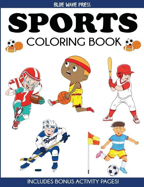 Sports Coloring Book - Paperback