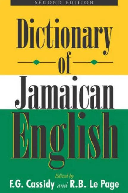 Dictionary of Jamaican English - Paperback