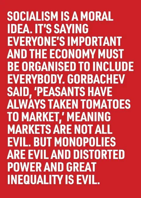 Socialism Is a Moral Idea - Paperback
