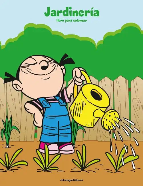 Jardinería libro para colorear 1 - Paperback